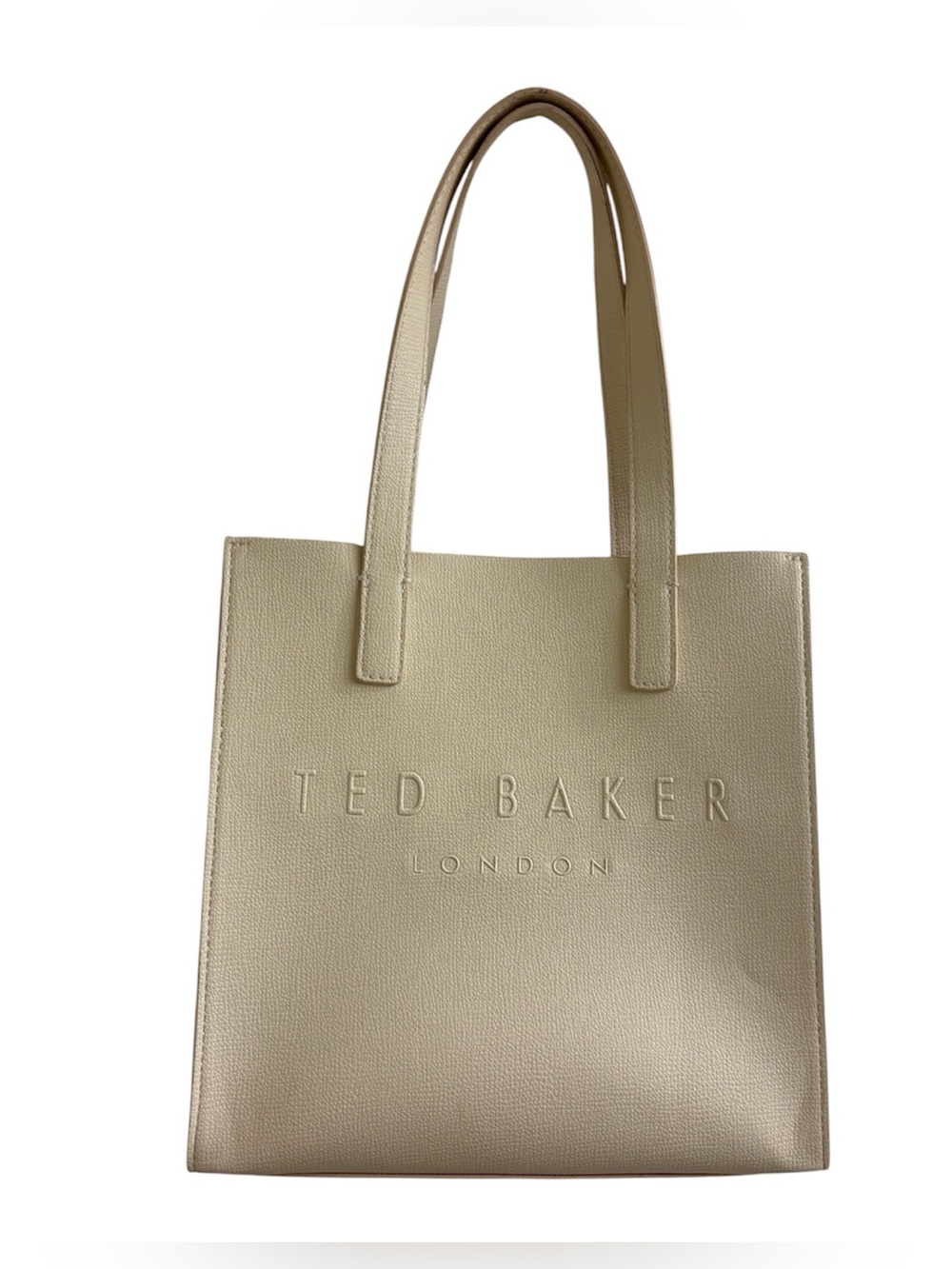 Ted Baker London medium cream Icon tote - Like new